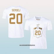 Jugador Segunda Camiseta Serbia Sergej 2022