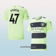 Jugador Tercera Camiseta Manchester City Foden 22-23