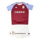 Primera Camiseta Aston Villa Nino 20-21