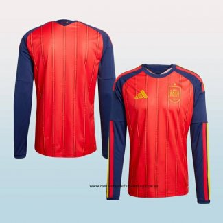 Primera Camiseta Espana 2026 Manga Larga