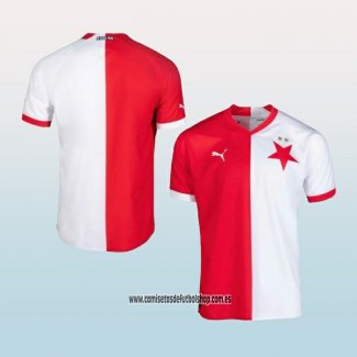 Primera Camiseta Slavia Praha 22-23 Tailandia