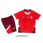 Primera Camiseta Suiza Nino 2024
