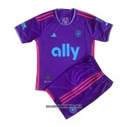 Segunda Camiseta Charlotte FC Nino 23-24