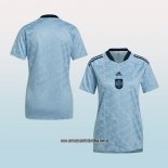 Segunda Camiseta Espana Euro Mujer 2022