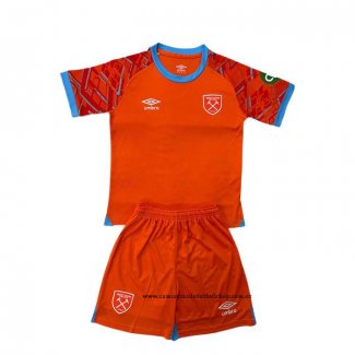 Segunda Camiseta West Ham Portero Nino 25-26