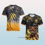 Camiseta Brasil Special 2026 Negro Naranja Tailandia