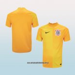 Camiseta Corinthians Portero 21-22 Amarillo Tailandia