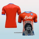 Camiseta Napoli Maradona Special 21-22 Rojo