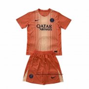 Camiseta Paris Saint-Germain Portero Nino 25-26 Naranja