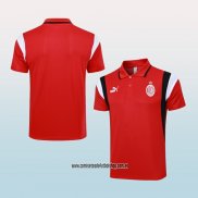 Camiseta Polo del AC Milan 23-24 Rojo