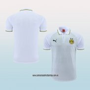 Camiseta Polo del Borussia Dortmund 22-23 Blanco y Verde