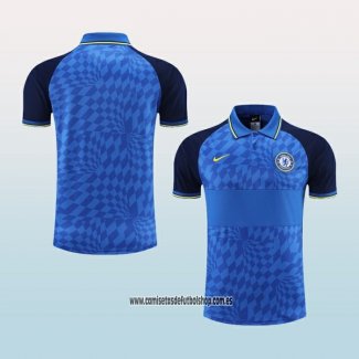 Camiseta Polo del Chelsea 22-23 Azul