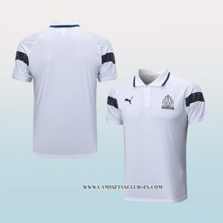 Camiseta Polo del Olympique Marsella 22-23 Blanco