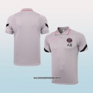 Camiseta Polo del Paris Saint-Germain 21-22 Gris
