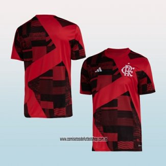 Camiseta Pre Partido del Flamengo 2023 Rojo