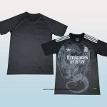 Camiseta Real Madrid Dragon 24-25 Negro Gris Tailandia