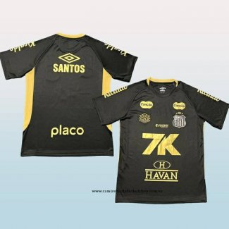 Camiseta Santos Special 2025 Negro Oro Tailandia