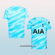 Camiseta Tottenham Hotspur Portero 23-24 Azul