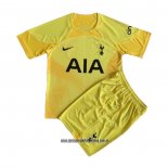 Camiseta Tottenham Hotspur Portero Nino 22-23 Amarillo