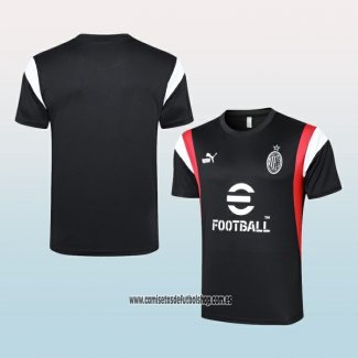 Camiseta de Entrenamiento AC Milan 23-24 Negro