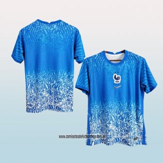 Camiseta de Entrenamiento Francia 2022 Azul