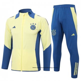 Chandal de Chaqueta del Ajax 24-25 Amarillo
