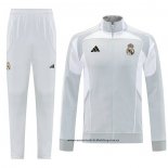 Chandal de Chaqueta del Real Madrid 25-26 Blanco Gris