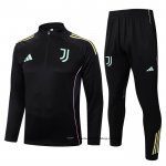 Chandal de Sudadera del Juventus 25-26 Negro