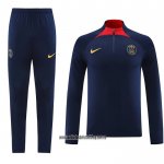 Chandal de Sudadera del Paris Saint-Germain 23-24 Azul