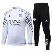 Chandal de Sudadera del Paris Saint-Germain 25-26 Blanco