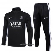 Chandal de Sudadera del Paris Saint-Germain Nino 23-24 Negro