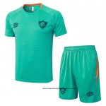 Chandal del Fluminense 25-26 Manga Corta Verde - Pantalon Corto