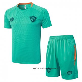 Chandal del Fluminense 25-26 Manga Corta Verde - Pantalon Corto