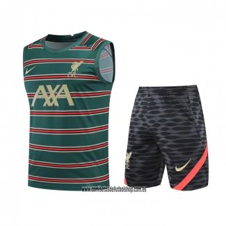 Chandal del Liverpool 2022 Sin Mangas Verde