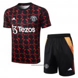 Chandal del Manchester United 24-25 Manga Corta Rojo - Pantalon Corto