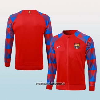 Chaqueta del Barcelona 23-24 Rojo