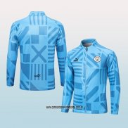 Chaqueta del Manchester City 22-23 Azul Claro