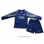 Cuarto Camiseta Paris Saint-Germain Nino 24-25 Manga Larga