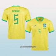 Jugador Primera Camiseta Brasil Casemiro 2022