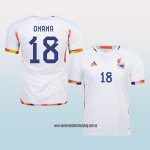 Jugador Segunda Camiseta Belgica Onana 2022