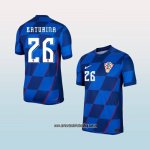 Jugador Segunda Camiseta Croacia Bat 2024 urina