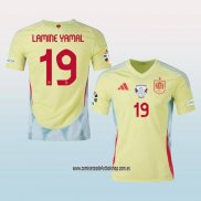 Jugador Segunda Camiseta Espana Lamine Yamal 2024