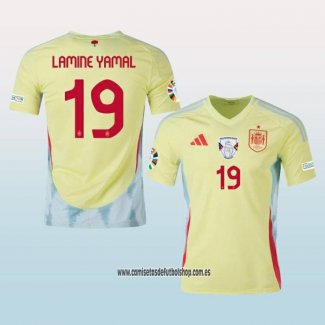 Jugador Segunda Camiseta Espana Lamine Yamal 2024