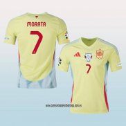 Jugador Segunda Camiseta Espana Morata 2024