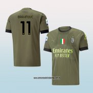 Jugador Tercera Camiseta AC Milan Ibrahimovic 22-23