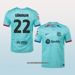 Jugador Tercera Camiseta Barcelona Gundogan 23-24