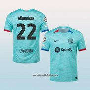 Jugador Tercera Camiseta Barcelona Gundogan 23-24