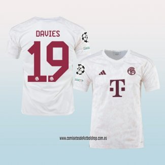 Jugador Tercera Camiseta Bayern Munich Davies 23-24