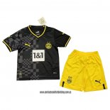Segunda Camiseta Borussia Dortmund Nino 22-23