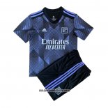 Tercera Camiseta Lyon Nino 22-23